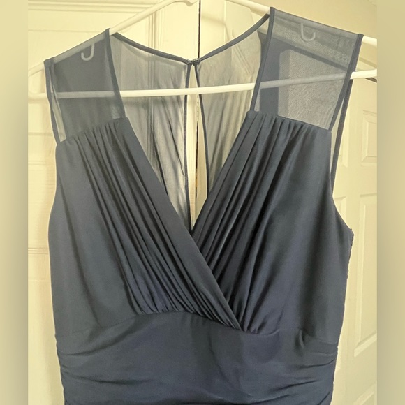 Midnight Blue Alfred Sung Gown - Picture 3 of 5